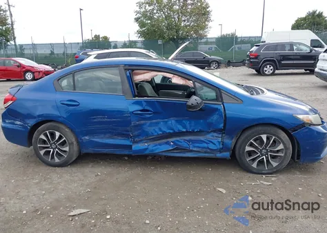 2013 Honda Civic Ex z USA, uszkodzony, nr VIN 19XFB2F89DE215113